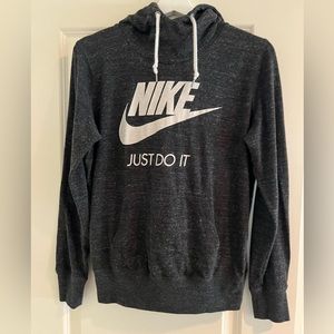 Nike Just do it hooded long-sleeve shirt